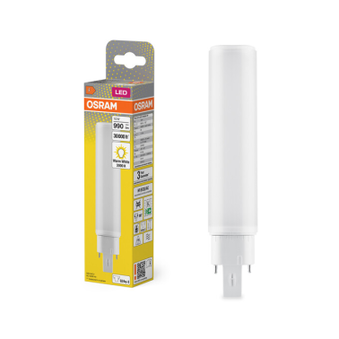 559172 LAMPARA LED G24Q3 10W 3000K DULUX D/E OSRAM