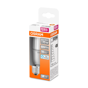 466258 LAMPARA TUBULAR STICK LED E27 10W 6500K STAR OSRAM