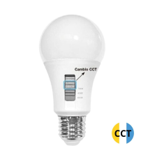 2601662 LAMPARA STANDARD LED 10W E27 BOTON SELECCION DE TONO F-BRIGHT