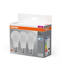 819573 3u LAMPARA STANDARD LED E27 10W 4000K BASE OSRAM