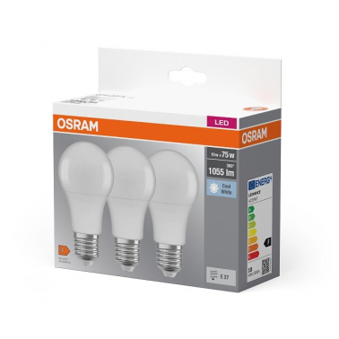819573 3u LAMPARA STANDARD LED E27 10W 4000K BASE OSRAM
