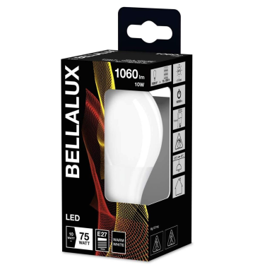 128101 LAMPARA STANDARD LED 10W E27 2700K BELLALUX