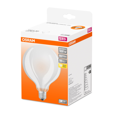 808515 LAMPARA GLOBO FIL LED MATE 11W E27 2700K