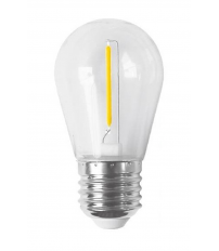 2601497-BC LAMPARA FIL RECTO BLANCA E27 P/GUIRNALD