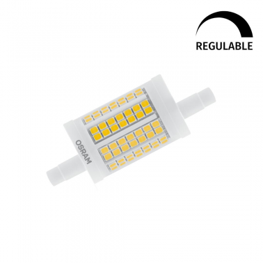 432536 LAMPARA LINEAL LED REGULABLE R7S 11,5W 2700K 78mm LINE OSRAM