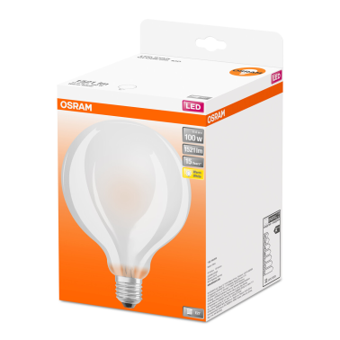 269880 LAMPARA GLOBO FIL LED MATE E27 11W 2700K 125mm RETROFIT OSRAM