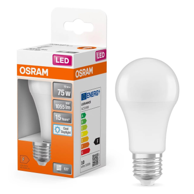 023187 LAMPARA STANDARD LED E27 10W 6500K STAR OSRAM