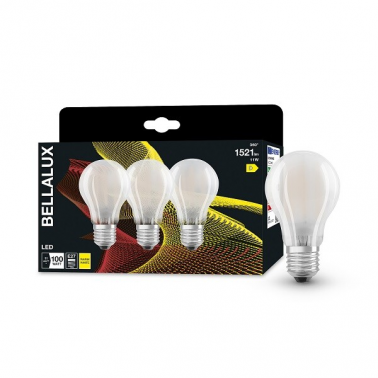 606432 3u LAMPARA STANDARD FIL LED MATE E27 11W 2700K BELLALUX