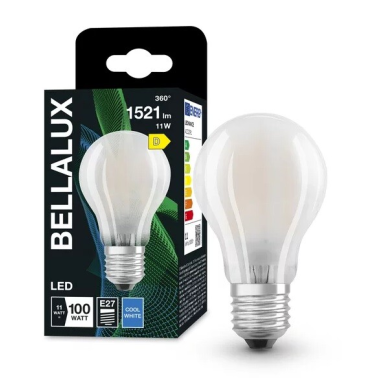 153646 LAMPARA STANDARD FIL LED E27 MATE 11W 4000K BELLALUX