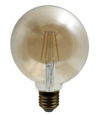 121163 BOMBILLA LED GLOBO GOLDEN G95 E27 12W 3000K  B&B