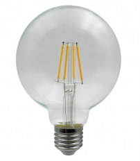 121166 BOMBILLA LED GLOBO G125 E27 12W 3000K  B&B
