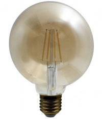 121169 BOMBILLA LED GLOBO GOLDEN G125 E27 12W 3000K  B&B