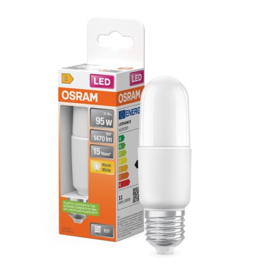 480393 LAMPARA TUBULAR STICK LED E27 11W 2700K STAR OSRAM