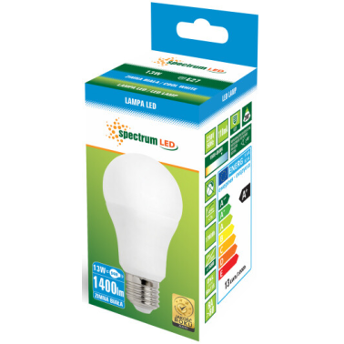 WOJ13891 LAMPARA STANDARD LED 13W E27 6500K SPECTR