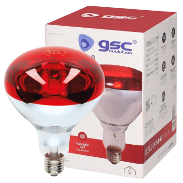 200602002 LAMPARA INFRARROJOS E27 150W 220-240V GSC