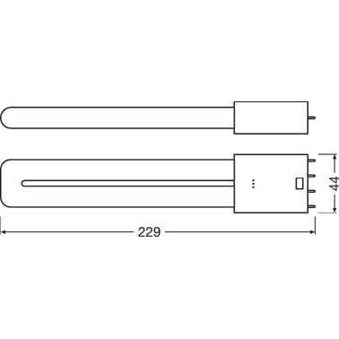 557833 LAMPARA PL DULUX L LED 18W 2G11 4000K OSRAM