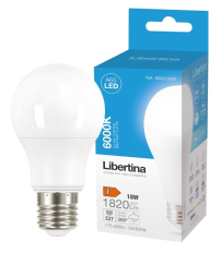 600010003 LAMPARA STANDARD LED E27 18W 6000K LIBERTINA