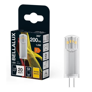 135932 LAMPARA LED G4 1,8W 2700K 12V BELLALUX