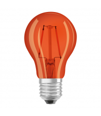433960 LAMPARA STANDARD LED NARANJA E27 2,5W STAR DECOR OSRAM