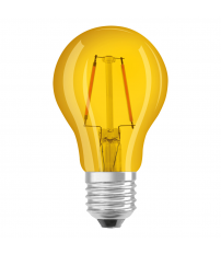 433922 LAMPARA STANDARD LED AMARILLA E27 2,5W STAR DECOR OSRAM