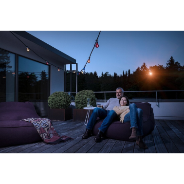 433922 LAMPARA STANDARD LED AMARILLA E27 2,5W STAR DECOR OSRAM