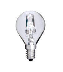 40016 LAMPARA ESFERICA HALOGENA CLARA 28W E14