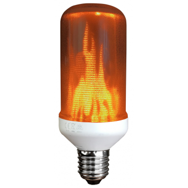 2600454 LAMPARA LED DECORATIVA EFECTO LLAMA E27 3W