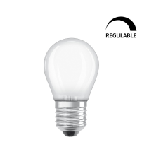 443978 LAMPARA ESFERICA FIL LED MATE REGULABLE E27 3,4W 2700K RETROFIT OSRAM