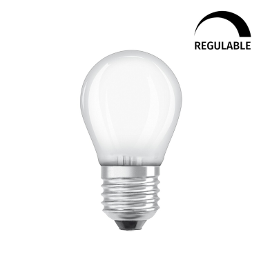 443978 LAMPARA ESFERICA FIL LED MATE REGULABLE E27 3,4W 2700K RETROFIT OSRAM