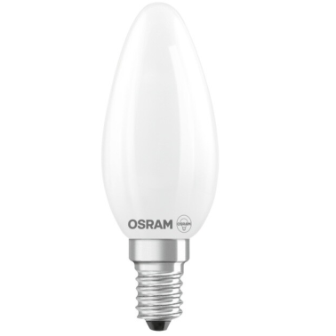 467127 LAMPARA VELA FIL LED MATE E14 3,4W 6500K RETROFIT OSRAM