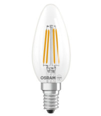 467462 LAMPARA VELA FIL LED E14 3,4W 6500K RETROFIT OSRAM