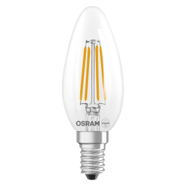 467462 LAMPARA VELA FIL LED E14 3,4W 6500K RETROFIT OSRAM