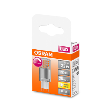 048586 LAMPARA LED G9 REGULABLE 3W 2700K OSRAM