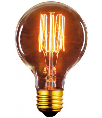 2603007 LAMPARA GLOBO G80 VINTAGE 40W E27 MODELO A