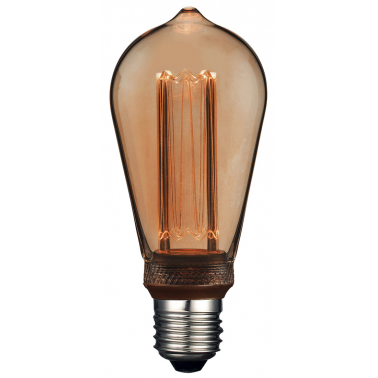2601214 LAMPARA PERA FILAMENTO LED E27 4W 1800K