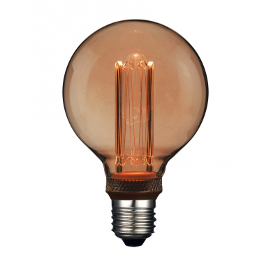 2601215 LAMPARA GLOBO FIL LED E27 4W 1800K G95