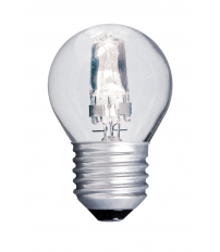 40019 LAMPARA ESFERICA CLARA HALOGENA E27 42W CLAR