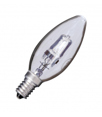 LAMPARA VELA HALOGENA CLARA 42W E14