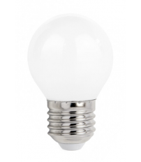 WOJ+14337 LAMPARA ESFERICA LED MATE CRISTAL 4W E27 4000K SPECTRUM