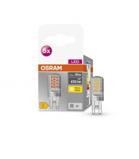 758087 5u LAMPARA LED G9 4,2W 2700K BASE OSRAM