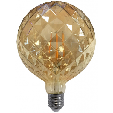 2601982 LAMPARA GLOBO PIÑA FIL LED AMBAR 4W F-BRIG