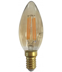 2601985 LAMPARA VELA FILAMENTO LED GOLD 4W E14