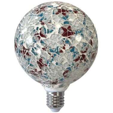 2601966-BL LAMPARA LED TIFFANY E27 4W BLANCA