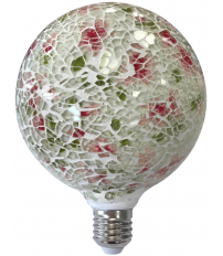 2601966-RO LAMPARA LED TIFFANY E27 4W ROSA