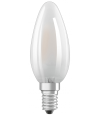 436503 LAMPARA VELA FIL LED MATE E14 4W 2700K RETROFIT OSRAM