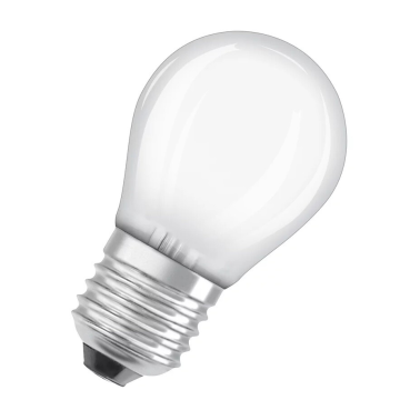 113022 3u LAMPARA ESFERICA FIL LED MATE E27 4W 2700K BASE OSRAM