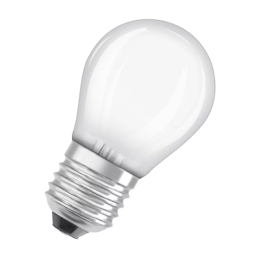 153660 2u LAMPARA ESFERICA FIL LED MATE E27 4W 2700K RETROFIT OSRAM