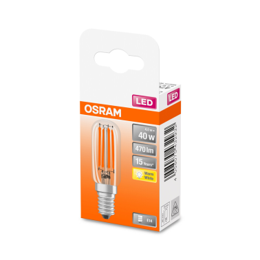 133501 LAMPARA T26 LED E14 4W 2700K 25x80mm SPECIAL OSRAM