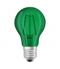 433984 LAMPARA STANDARD LED VERDE E27 2,5W STAR DECOR OSRAM