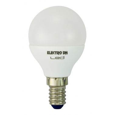 81.138/5/DIA LAMPARA ESFERICA LED 5W E14 6500K DH